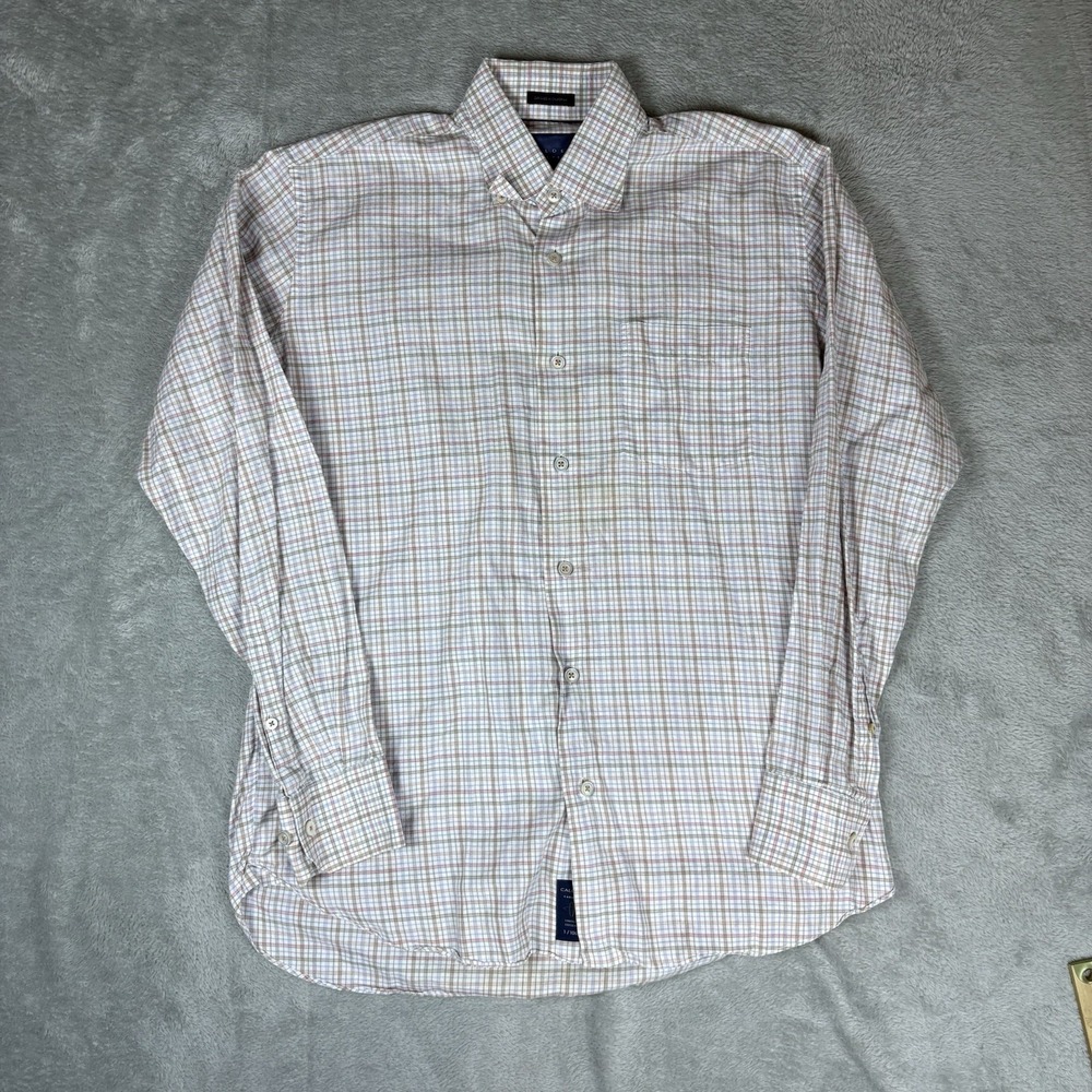 Calder Carmel Men's Medium Button‎ Down Shirt Plaid Limited Edition 1/100